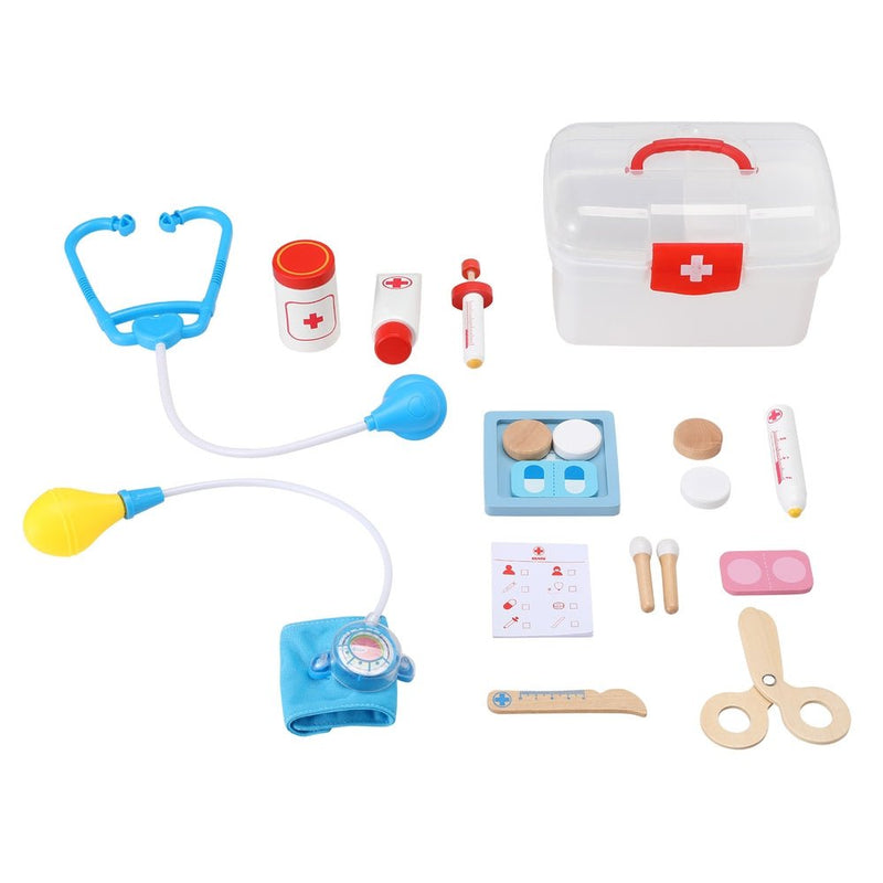 Keezi Kids Doctor Nurse Medical Case Pretend Play Set Stethoscope Medicine Toys - Baby & Kids > Toys - Rivercity House & Home Co. (ABN 18 642 972 209) - Affordable Modern Furniture Australia