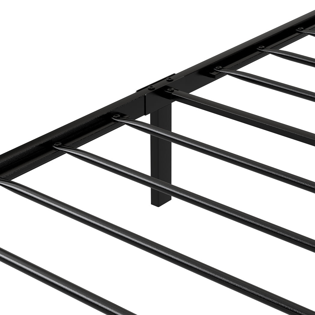 Kensley Single LED Storage Bed Frame – Industrial - Rivercity House & Home Co. (ABN 18 642 972 209) - Affordable Modern Furniture Australia