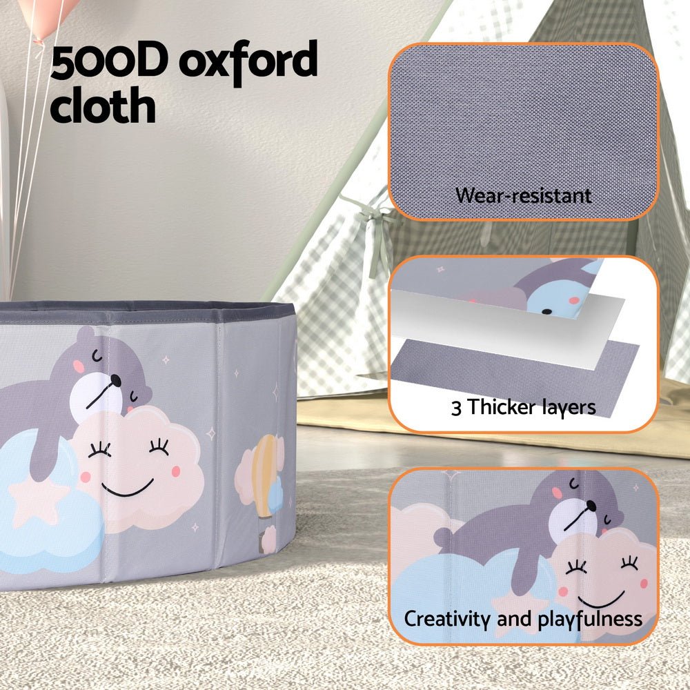 Kids Ball Pool Pit Toddler Ocean Play Foldable Child Playhouse Storage Bag - Home & Garden > Pool & Accessories - Rivercity House & Home Co. (ABN 18 642 972 209) - Affordable Modern Furniture Australia