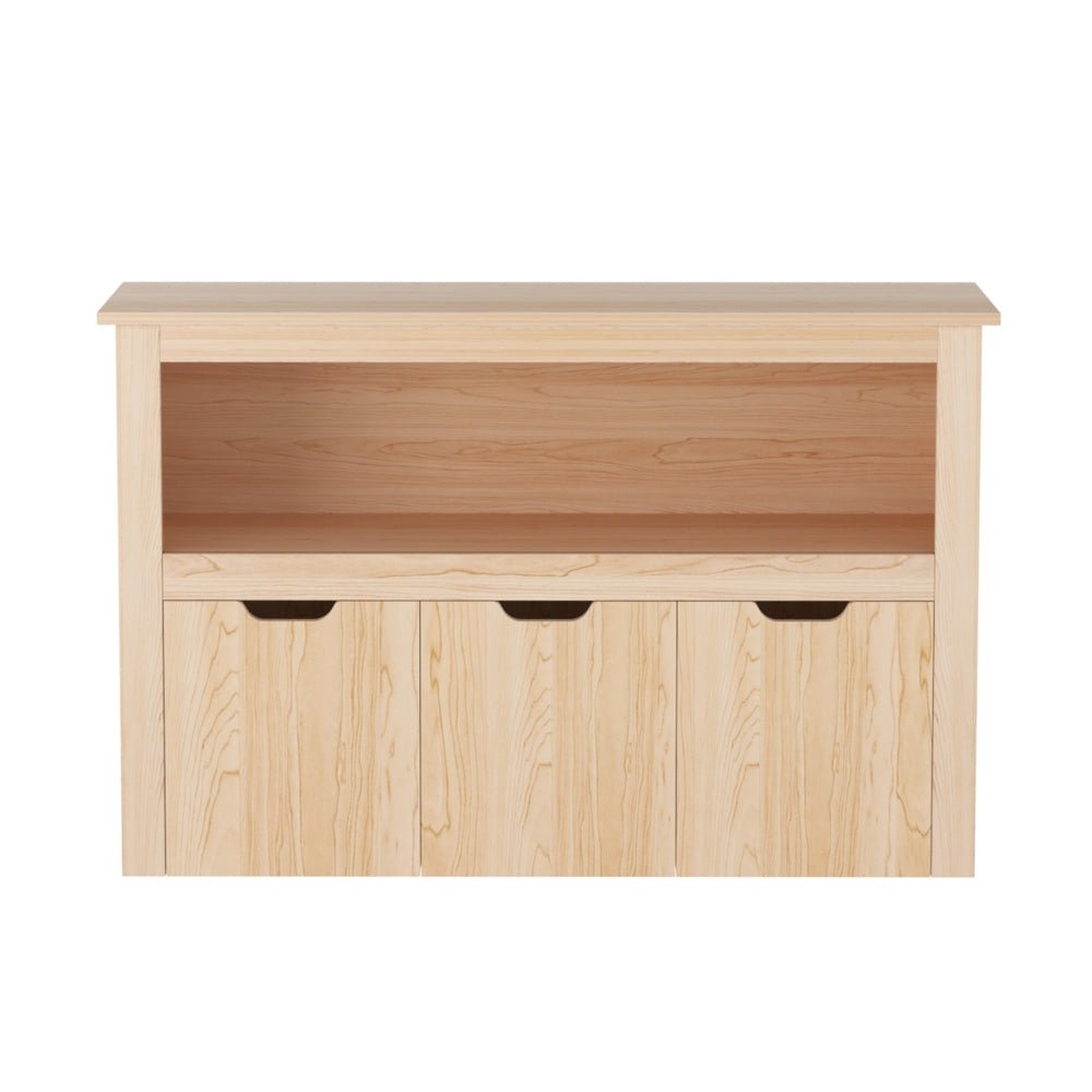 Kids Bookshelf 3 Drawers Storage Children Bookcase Toy Organiser Display Wooden - Furniture > Living Room > Bookcases & Shelves - Rivercity House & Home Co. (ABN 18 642 972 209) - Affordable Modern Furniture Australia