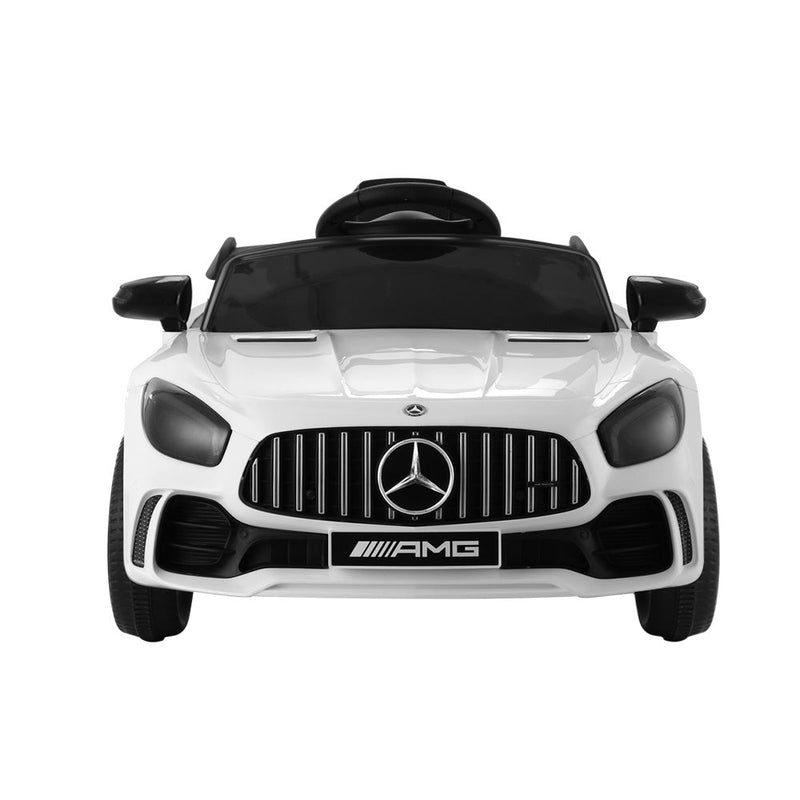 Kids Electric Ride On Car Mercedes - Benz AMG GTR Licensed Toy Cars Remote White - Baby & Kids > Ride On Cars, Go - karts & Bikes > Ride On Cars - Rivercity House & Home Co. (ABN 18 642 972 209) - Affordable Modern Furniture Australia