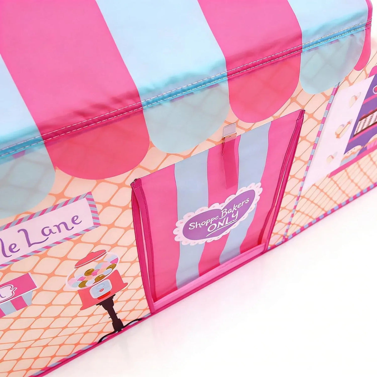 Kids Ice Cream Bakery Play Tent Pop Up Playhouse Outdoor Play Equipment - Pink - Baby & Kids > Baby & Kid's Toys > Outdoor Play Equipment - Rivercity House & Home Co. (ABN 18 642 972 209) - Affordable Modern Furniture Australia