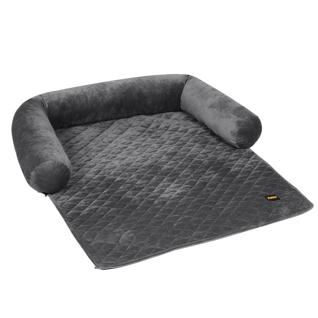 Kids Large Dog Pet Protector Sofa Cover - Grey - Rivercity House & Home Co. (ABN 18 642 972 209) - Affordable Modern Furniture Australia