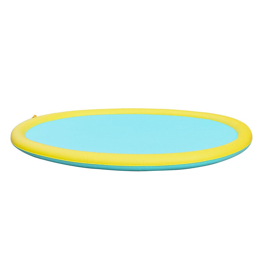 Kids & Pets Splash Pad 240cm Adjustable Sprinkler Water Mat - Blue & Yellow - Rivercity House & Home Co. (ABN 18 642 972 209) - Affordable Modern Furniture Australia