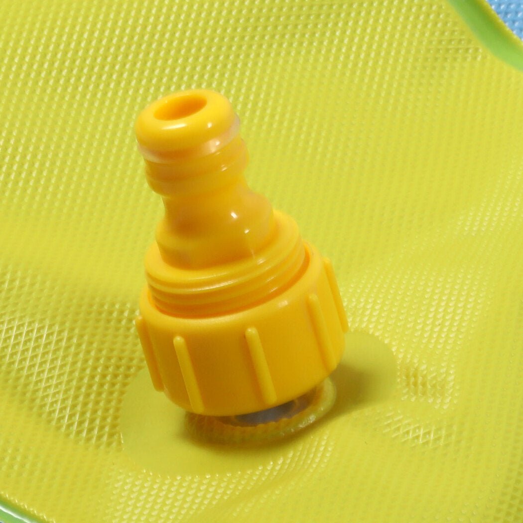 Kids & Pets Splash Pad 240cm Adjustable Sprinkler Water Mat - Blue & Yellow - Rivercity House & Home Co. (ABN 18 642 972 209) - Affordable Modern Furniture Australia