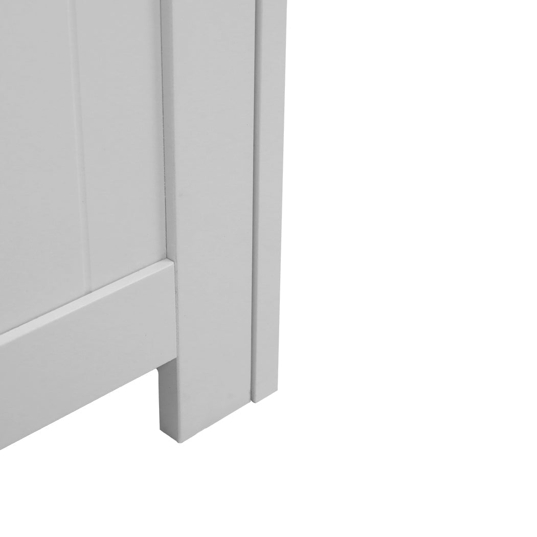 Kids Toy Box Storage Chest Cabinet with Soft - Close Lid - White - Rivercity House & Home Co. (ABN 18 642 972 209) - Affordable Modern Furniture Australia