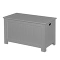 Kids Toy Storage Chest with Soft-Close Lid and Safety Hinges - Grey