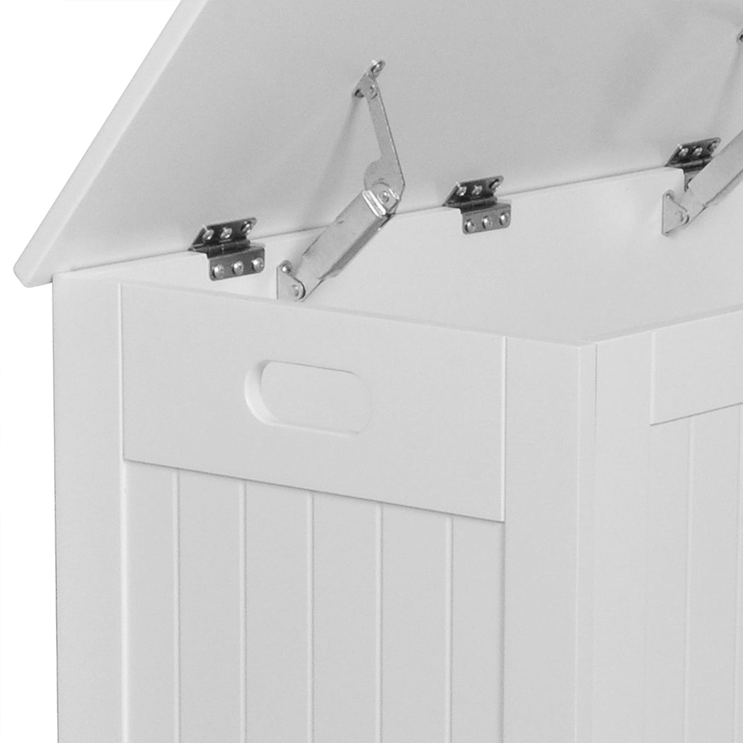 Kids Toy Storage Chest with Soft - Close Lid - White - Rivercity House & Home Co. (ABN 18 642 972 209) - Affordable Modern Furniture Australia