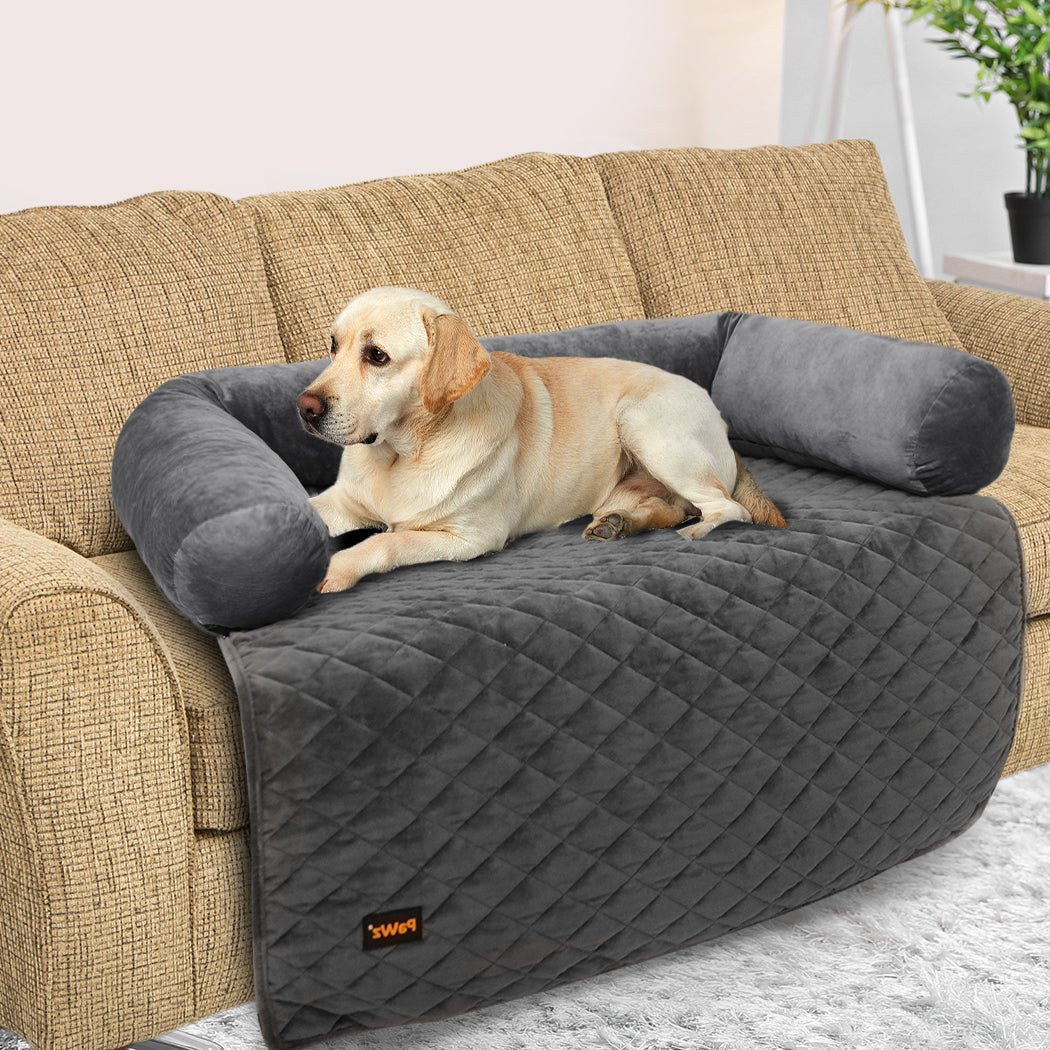 Kids XL Pet Protector Sofa Cover - Grey - Rivercity House & Home Co. (ABN 18 642 972 209) - Affordable Modern Furniture Australia