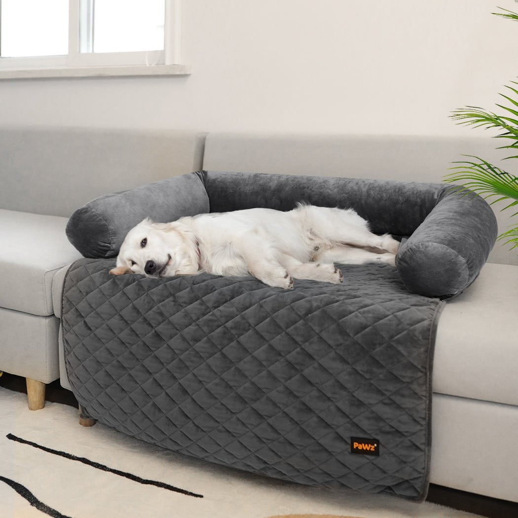 Kids XL Pet Protector Sofa Cover - Grey - Rivercity House & Home Co. (ABN 18 642 972 209) - Affordable Modern Furniture Australia