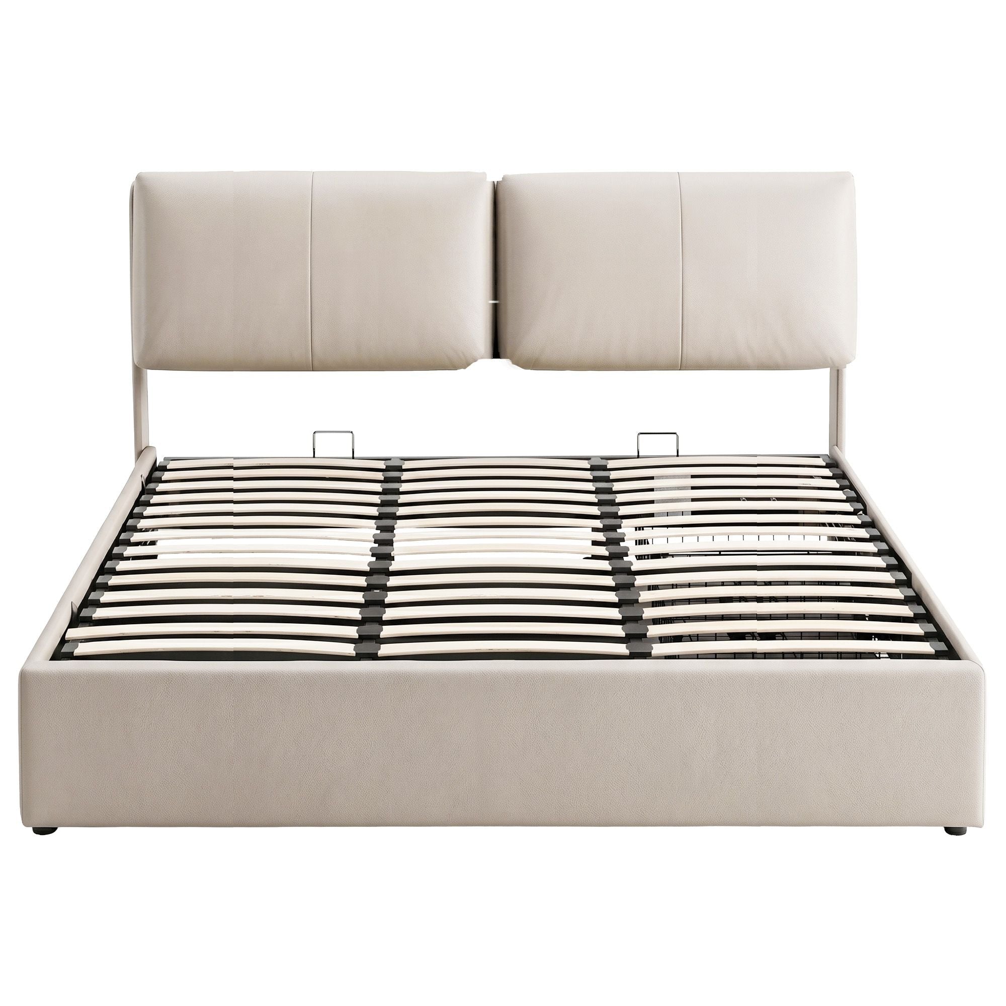King Bed Frame Gas Lift Storage 3 Drawers Adjustable Headboard Platform Base - Furniture > Bedroom > Beds & Bed Frames - Rivercity House & Home Co. (ABN 18 642 972 209) - Affordable Modern Furniture Australia