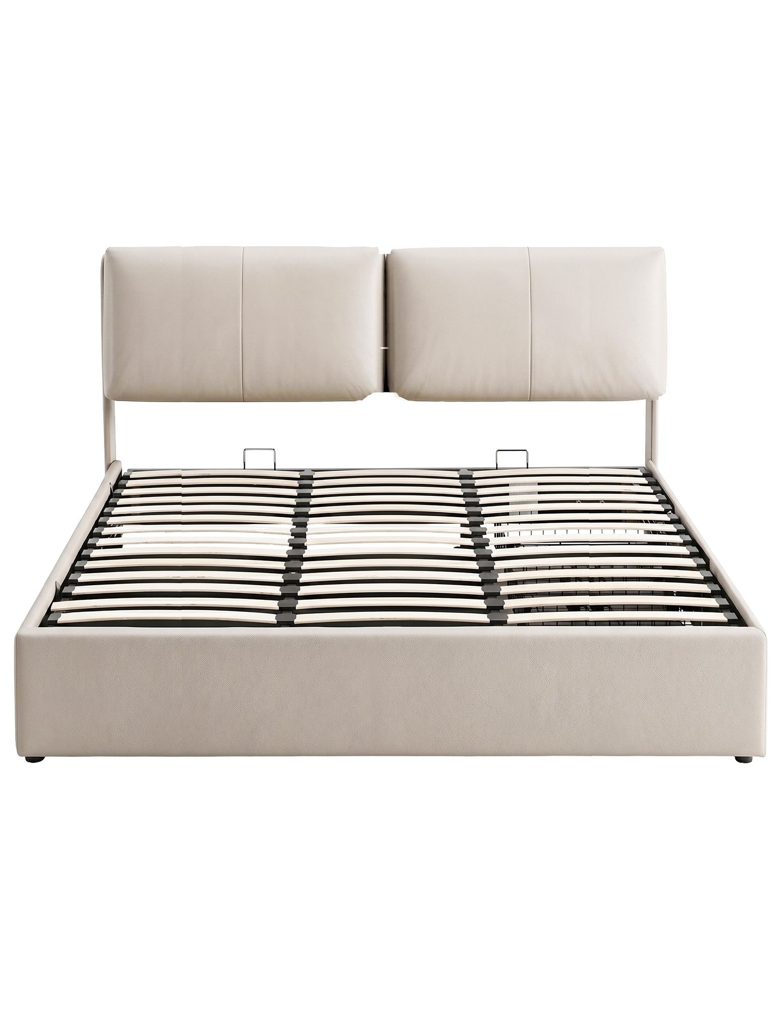 King Bed Frame Gas Lift Storage 3 Drawers Adjustable Headboard Platform Base - Furniture > Bedroom > Beds & Bed Frames - Rivercity House & Home Co. (ABN 18 642 972 209) - Affordable Modern Furniture Australia