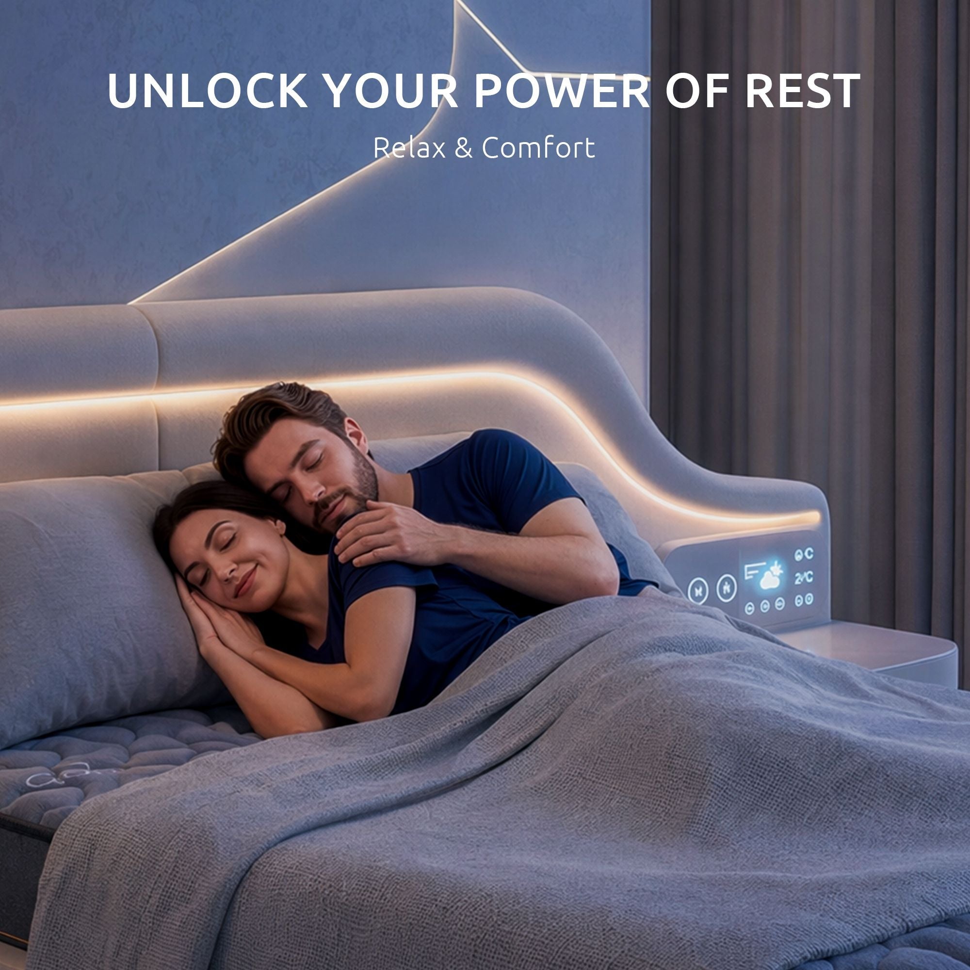 King Mattress 25 cm Hybrid Pocket Spring with 4cm Egg Crate Foam for Deep Sleep Bamboo Charcoal Fabric - Furniture > Mattresses > King Size Mattress - Rivercity House & Home Co. (ABN 18 642 972 209) - Affordable Modern Furniture Australia
