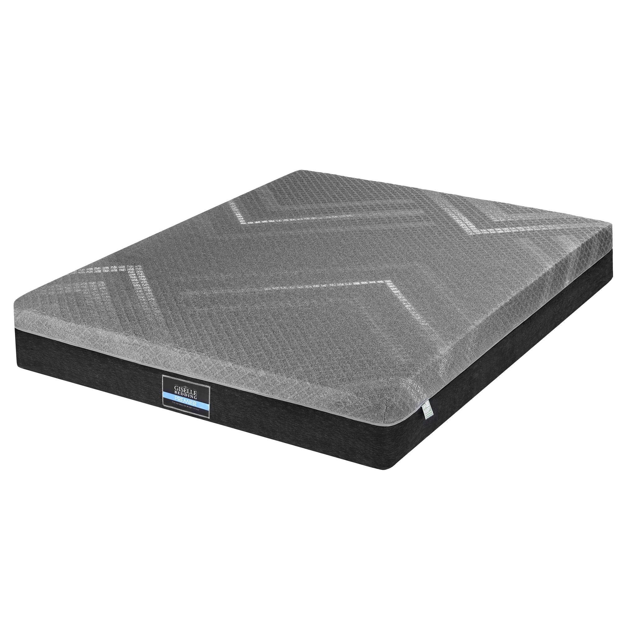 King Mattress 26cm Firm Pocket Spring Dual Edge Support Mattress - Dark Grey - Furniture > Mattresses > King Size Mattress - Rivercity House & Home Co. (ABN 18 642 972 209) - Affordable Modern Furniture Australia