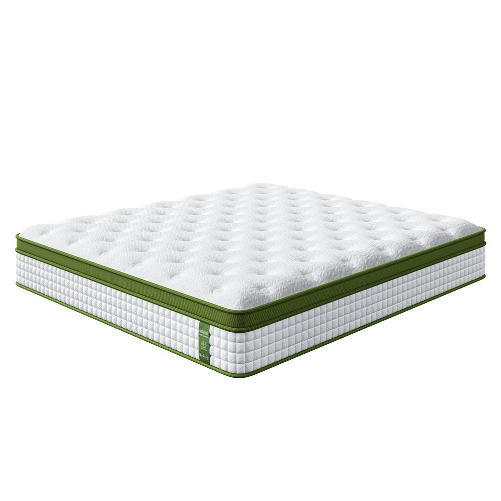 King Mattress 30cm Medium Firm Hybrid Mattress for Pressure Relief Motion Isolation - Furniture > Mattresses > King Size Mattress - Rivercity House & Home Co. (ABN 18 642 972 209) - Affordable Modern Furniture Australia