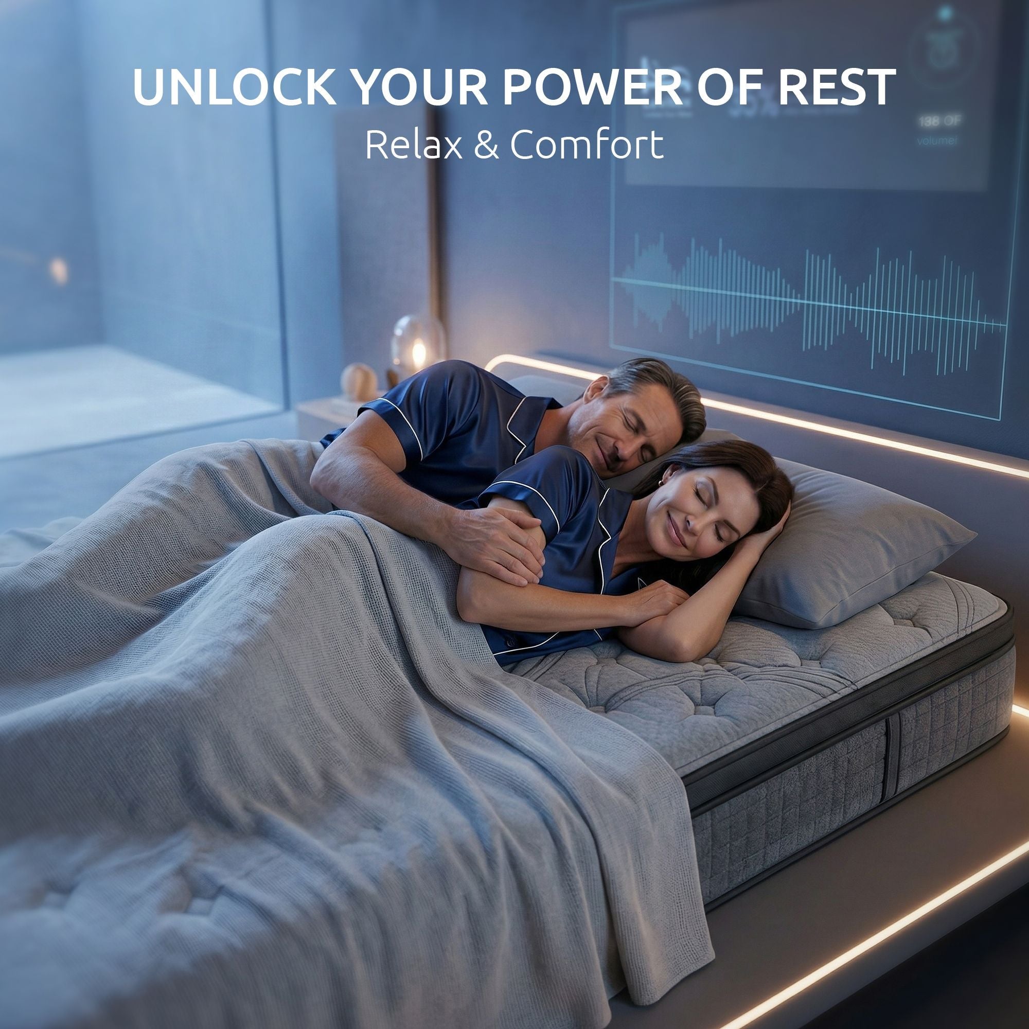king Mattress 33 cm 7 - Zone Pocket Spring 8.0 Extra Firm with Dual - Row Edge Support & Breathable Knit Cover - Furniture > Mattresses > King Size Mattress - Rivercity House & Home Co. (ABN 18 642 972 209) - Affordable Modern Furniture Australia