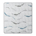 King Pocket Spring Mattress Bed 25cm Thick Medium Firm - White