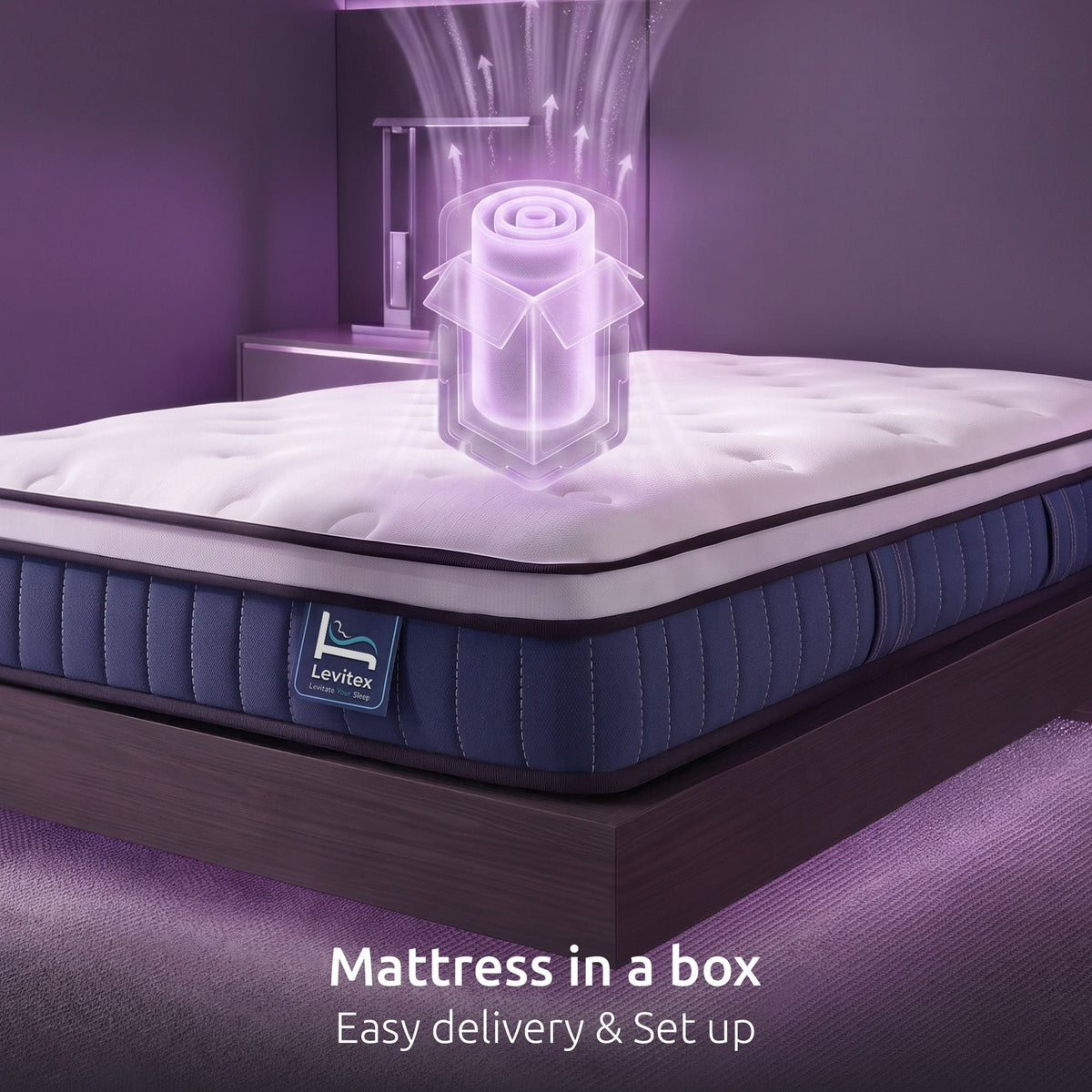 King Single 23cm Pocket Spring Mattress with Cooling Gel Foam, Medium-Firm Support - White - Furniture > Mattresses > King Single Mattress - Rivercity House & Home Co. (ABN 18 642 972 209) - Affordable Modern Furniture Australia