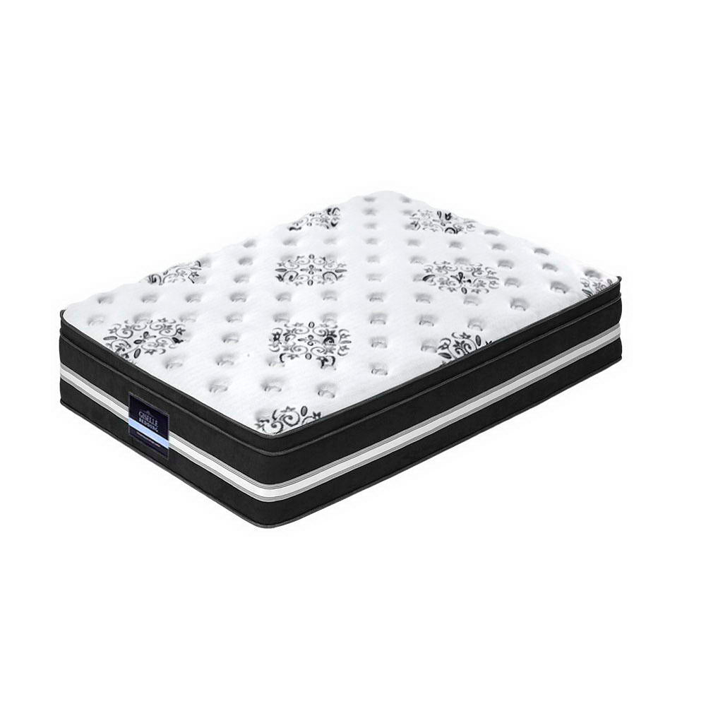 King Single | Giselle Bedding Donegal Series 34cm Euro Top Mattress - Rivercity House & Home Co. (ABN 18 642 972 209) - Affordable Modern Furniture Australia