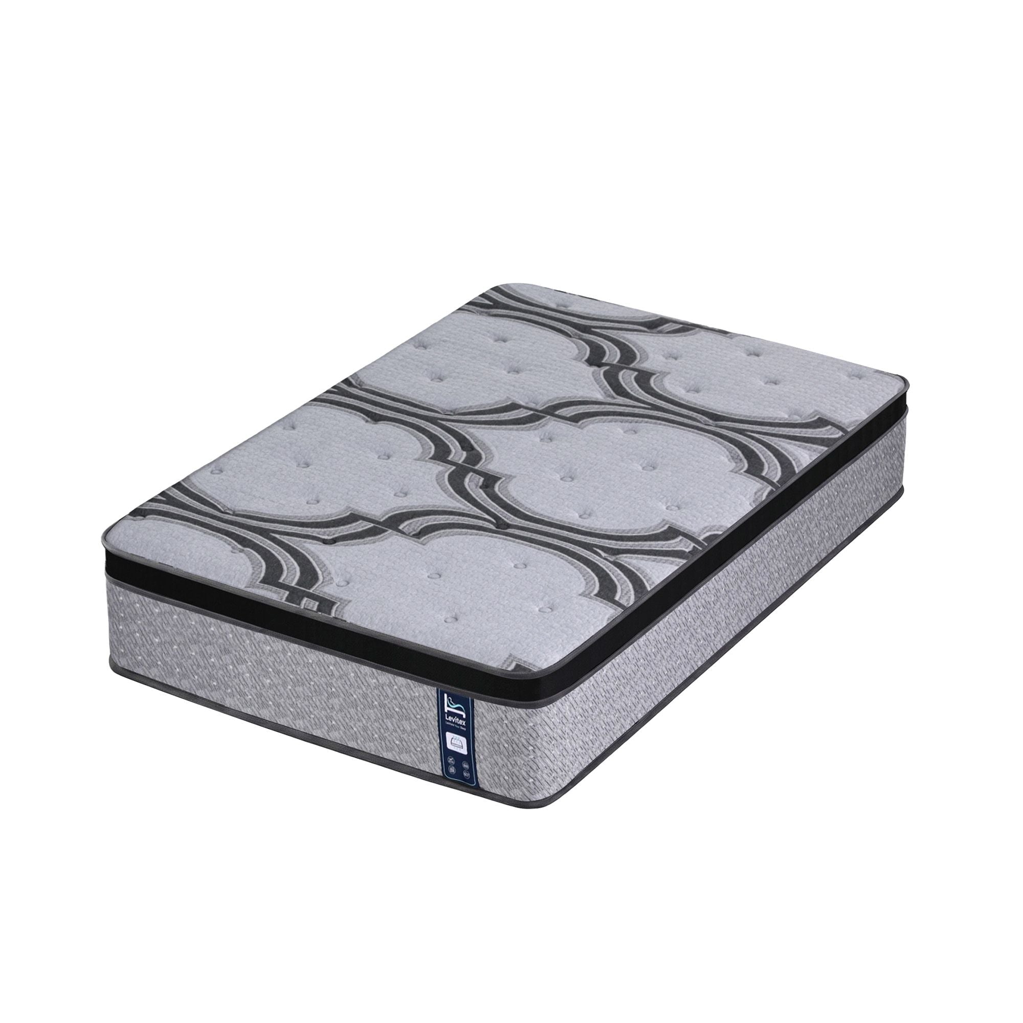 King Single Mattress 34 cm 5 - Zone Pocket Spring with Latex & Memory Foam or Extra Lumbar & Shoulder Support - Furniture > Mattresses > King Single Mattress - Rivercity House & Home Co. (ABN 18 642 972 209) - Affordable Modern Furniture Australia
