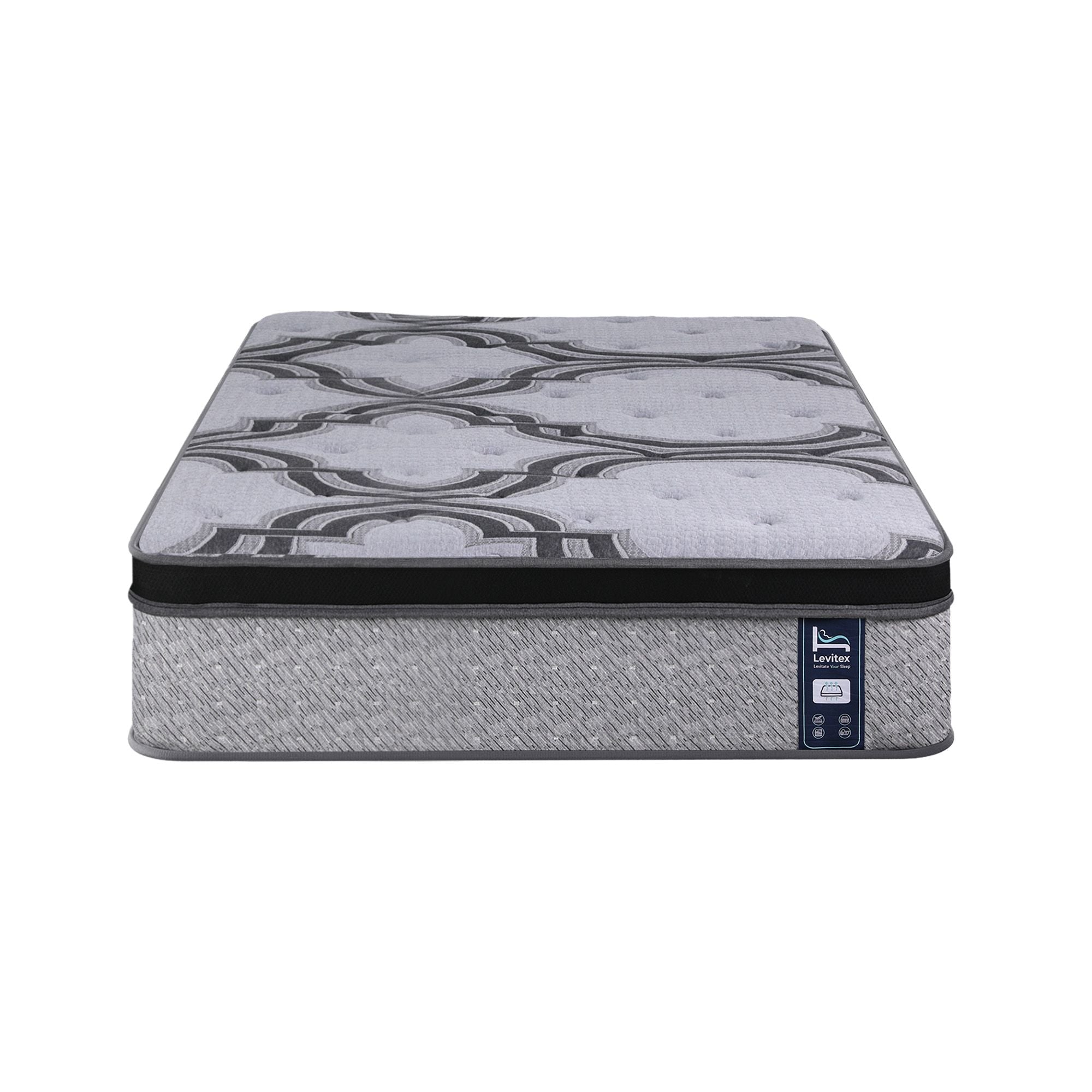 King Single Mattress 34 cm 5 - Zone Pocket Spring with Latex & Memory Foam or Extra Lumbar & Shoulder Support - Furniture > Mattresses > King Single Mattress - Rivercity House & Home Co. (ABN 18 642 972 209) - Affordable Modern Furniture Australia