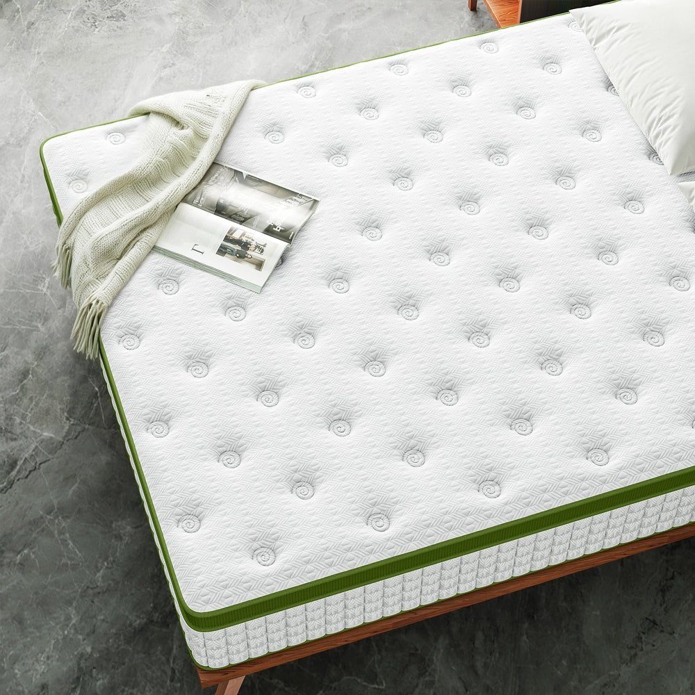 King Single Mattress 34cm Medium - Hybrid Mattress for Pressure Relief Motion Isolation - Furniture > Mattresses > King Single Mattress - Rivercity House & Home Co. (ABN 18 642 972 209) - Affordable Modern Furniture Australia