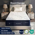 King Single 34cm Medium Firm Hybrid Pocket Spring Mattress for Back Pain Relief - Tencel Cooling