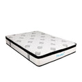 King Single Pocket Spring Mattress Medium Firm - White