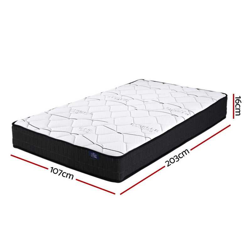 King Single Size | Medium Firm Bonnell Spring Mattress - Rivercity House & Home Co. (ABN 18 642 972 209) - Affordable Modern Furniture Australia