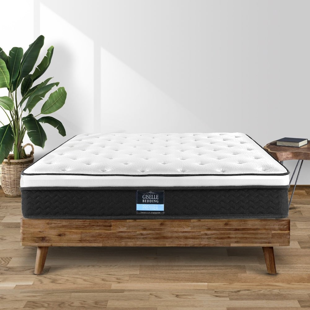 King Size | Bonita Euro Top Bonnell Spring Mattress (Medium Firm) - Rivercity House & Home Co. (ABN 18 642 972 209) - Affordable Modern Furniture Australia