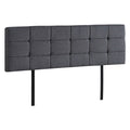 King Size | Deluxe Fabric Headboard Bedhead (Grey)