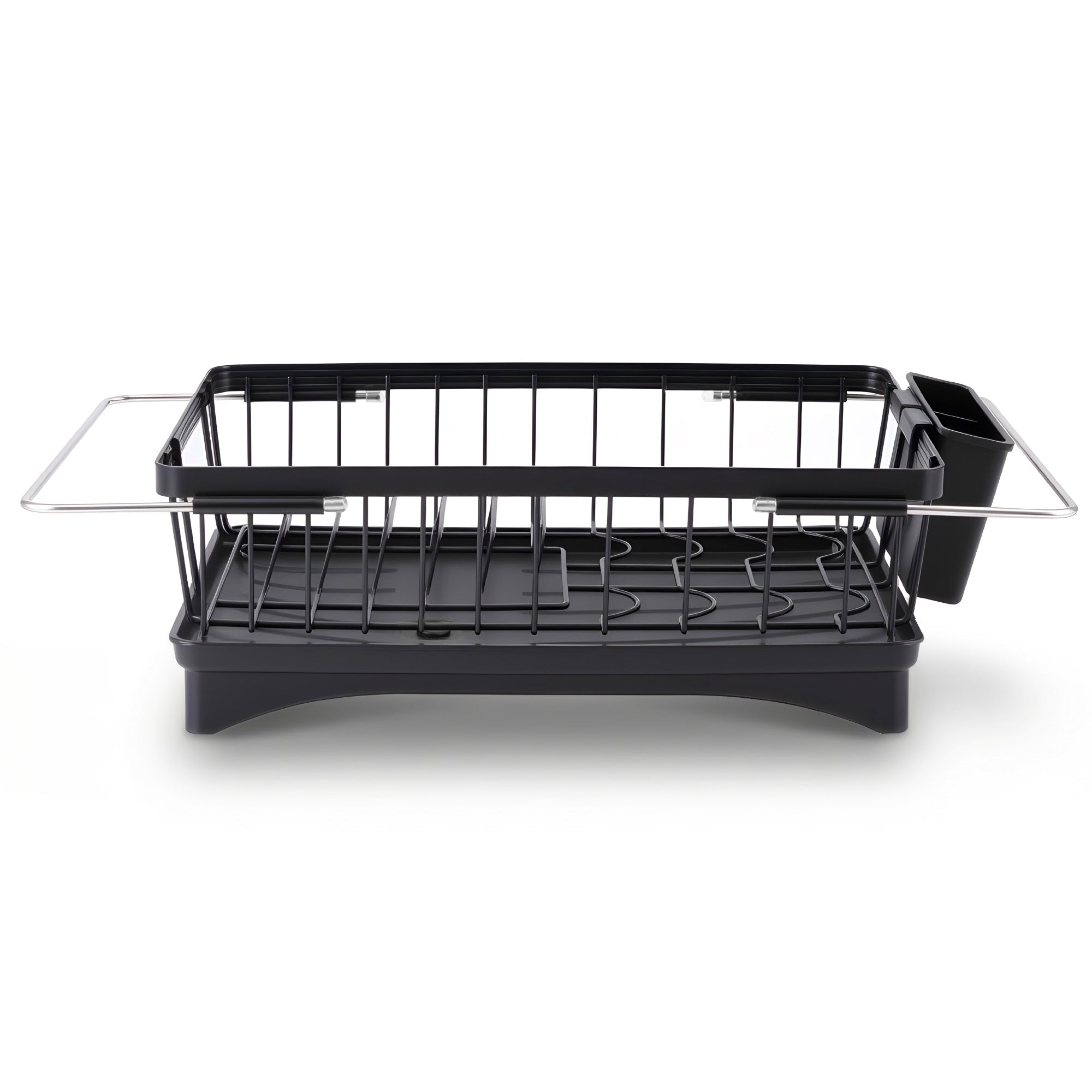 Kitchen Dish Drying Rack and Sink Organiser Dish Drainer - Black - Home & Garden > Kitchenware > Dish Racks - Rivercity House & Home Co. (ABN 18 642 972 209) - Affordable Modern Furniture Australia