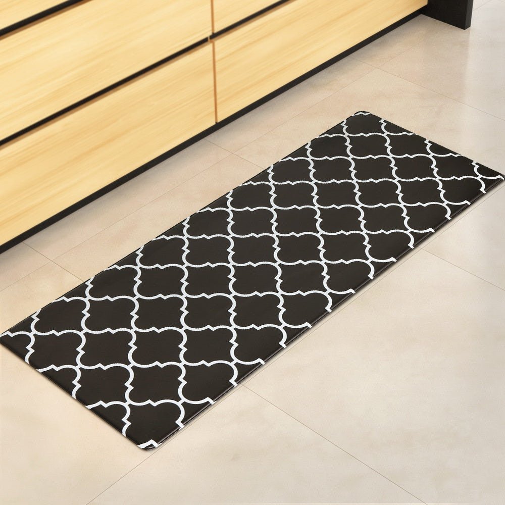 Kitchen Mat 45x120cm PVC Floor Rug Carpet Non - slip Gina - Home & Garden > Rugs > Floor Rugs - Rivercity House & Home Co. (ABN 18 642 972 209) - Affordable Modern Furniture Australia