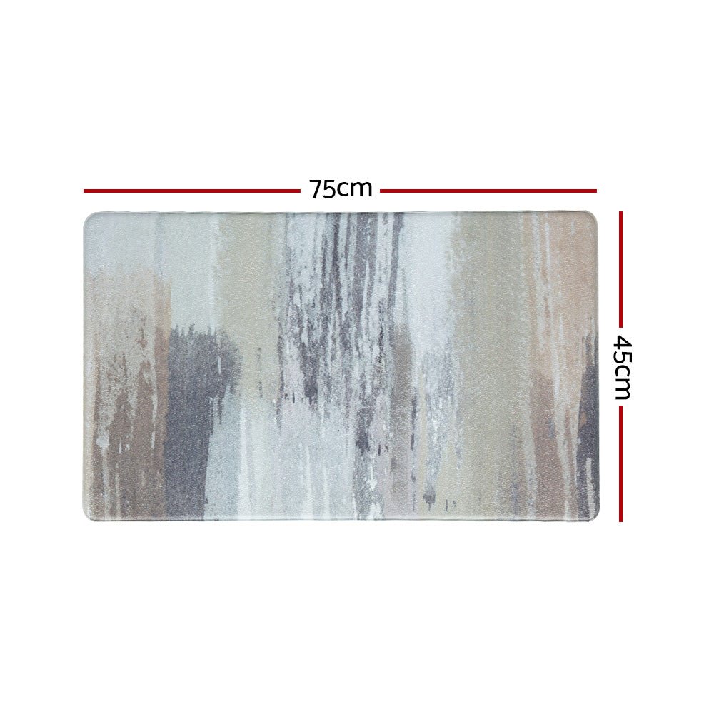 Kitchen Mat 45x75cm PVC Floor Rug Carpet Non - slip Lydia - Home & Garden > Rugs > Floor Rugs - Rivercity House & Home Co. (ABN 18 642 972 209) - Affordable Modern Furniture Australia