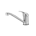 Kitchen Mixer Tap with Long Spout and 360° Swivel - Chrome