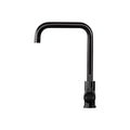 Kitchen Rectangle Sink Mixer Tap with 360° Swivel - Black