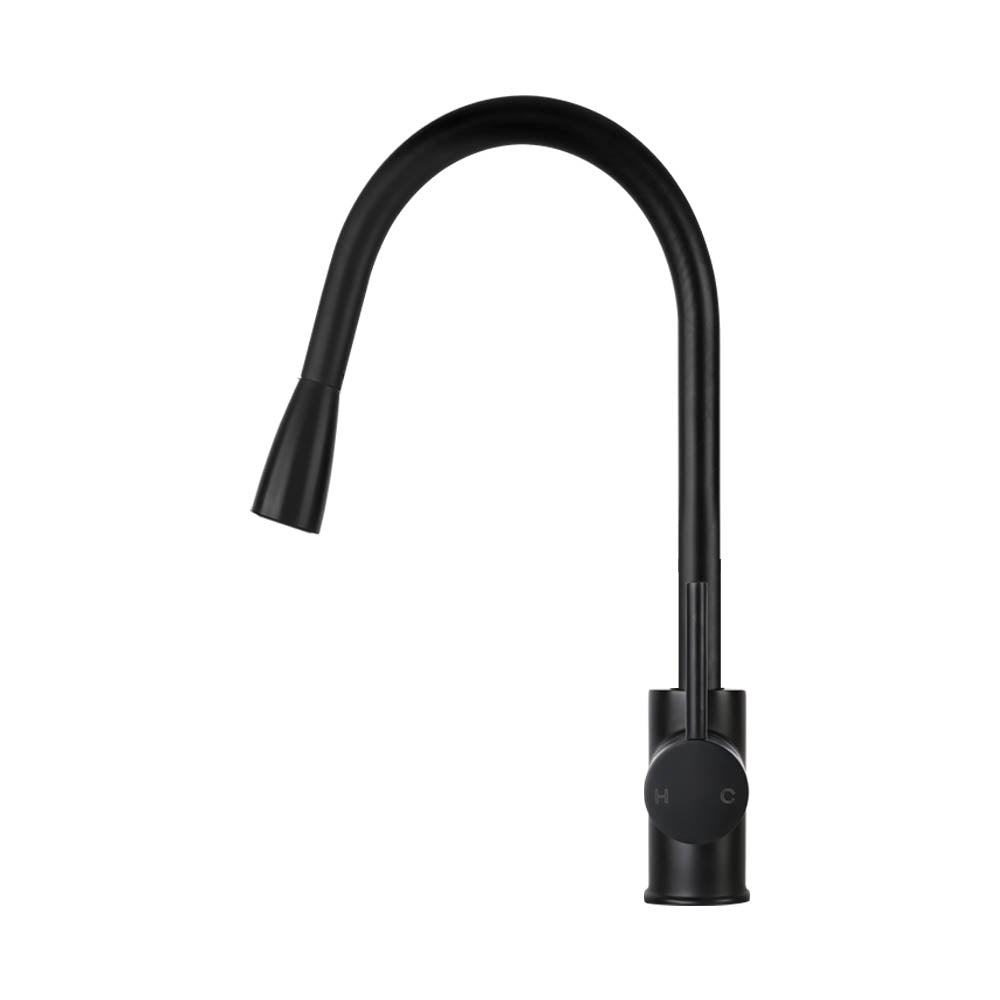 Kitchen Mixer Tap Pull Out 2 Mode Sink Faucet Basin Laundry Black - Furniture > Bathroom > Tap & Sink Accessories - Rivercity House & Home Co. (ABN 18 642 972 209) - Affordable Modern Furniture Australia