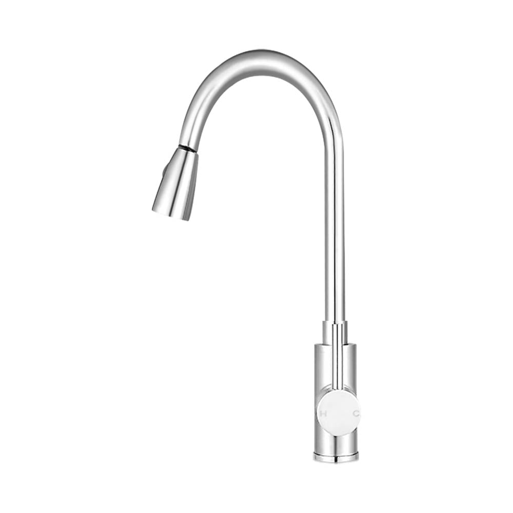 Kitchen Mixer Tap Pull Out 2 Mode Sink Faucet Basin Laundry Chrome - Furniture > Bathroom > Tap & Sink Accessories - Rivercity House & Home Co. (ABN 18 642 972 209) - Affordable Modern Furniture Australia