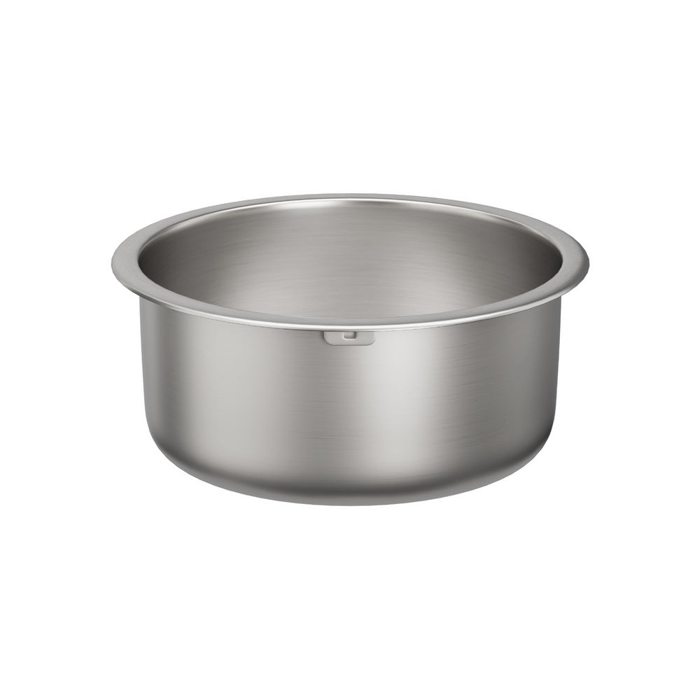 Kitchen Sink 43cm Round Stainless Steel Basin Single Bowl Silver - Furniture > Dining > Kitchen Sinks - Rivercity House & Home Co. (ABN 18 642 972 209) - Affordable Modern Furniture Australia