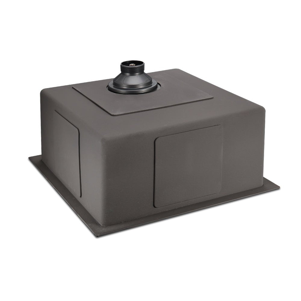 Kitchen Sink 51X45CM Stainless Steel Basin Single Bowl Black - Furniture > Dining > Kitchen Sinks - Rivercity House & Home Co. (ABN 18 642 972 209) - Affordable Modern Furniture Australia