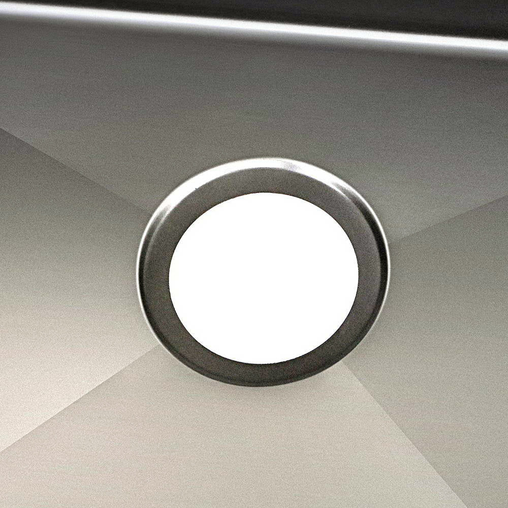 Kitchen Sink 60X45CM Stainless Steel Basin Single Bowl Black - Furniture > Dining > Kitchen Sinks - Rivercity House & Home Co. (ABN 18 642 972 209) - Affordable Modern Furniture Australia