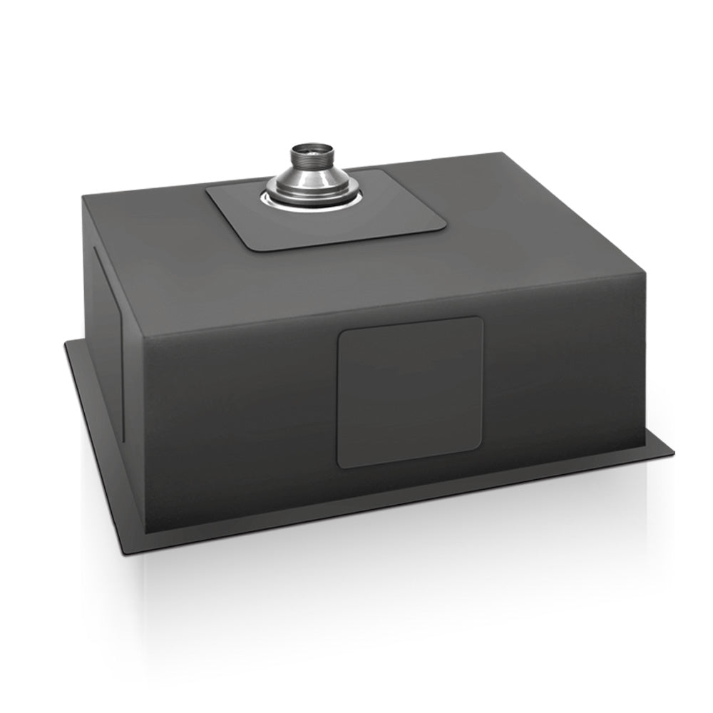 Kitchen Sink 70X45CM Stainless Steel Basin Single Bowl Black - Furniture > Dining > Kitchen Sinks - Rivercity House & Home Co. (ABN 18 642 972 209) - Affordable Modern Furniture Australia