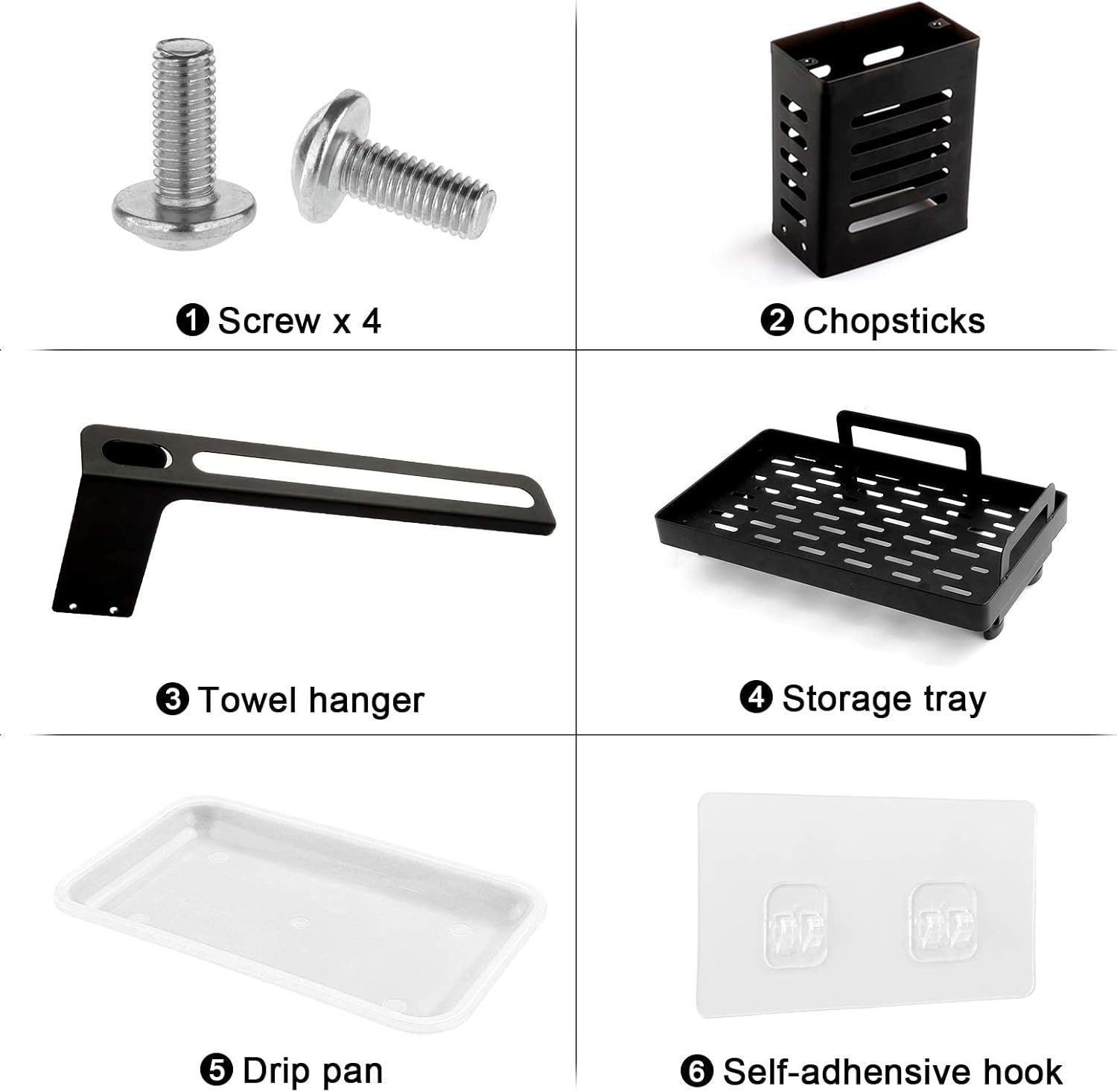 Kitchen Sink Caddy Organizer with Sponge, Soap & Brush Storage and Rag Rack, Drain Tray & Utensil Holder - Home & Garden > Kitchenware > Dish Racks - Rivercity House & Home Co. (ABN 18 642 972 209) - Affordable Modern Furniture Australia