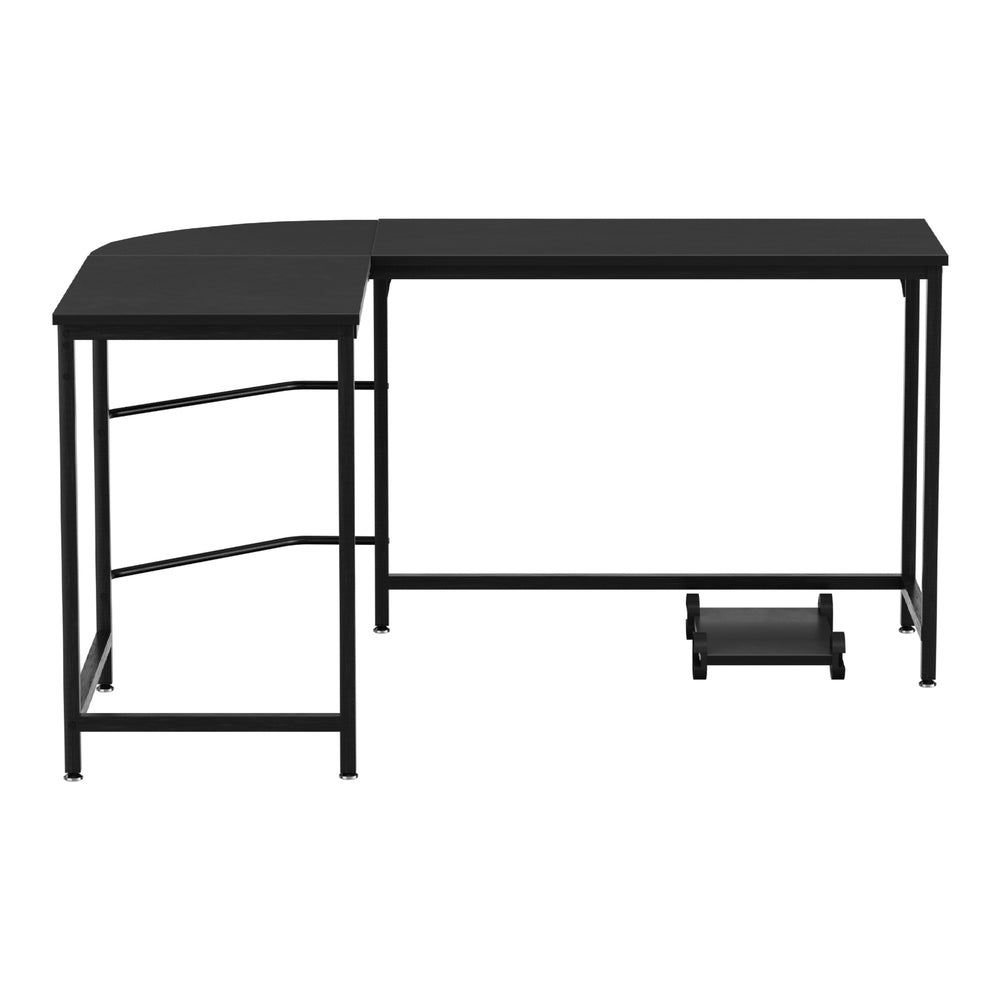 L - Shaped Corner Desk - Black - Rivercity House & Home Co. (ABN 18 642 972 209) - Affordable Modern Furniture Australia