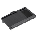 Portable 55CM Lap Desk for Laptops with Wrist Rest, Phone Slot & Mouse Pad - Black