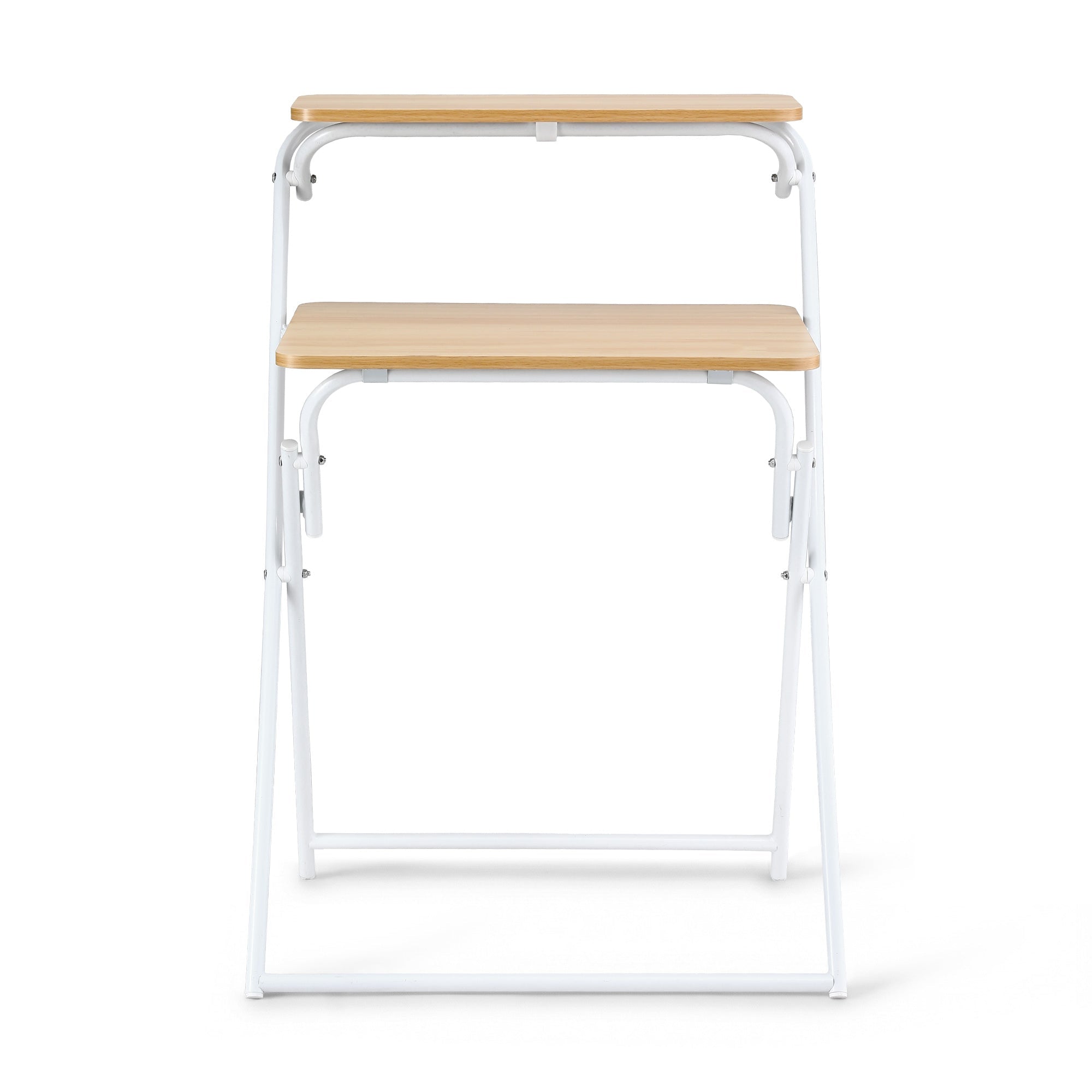 Laptop Desk Foldable Study Desk Home Office Oak - Electronics > Computers & Tablets > Desktops & Accessories - Rivercity House & Home Co. (ABN 18 642 972 209) - Affordable Modern Furniture Australia