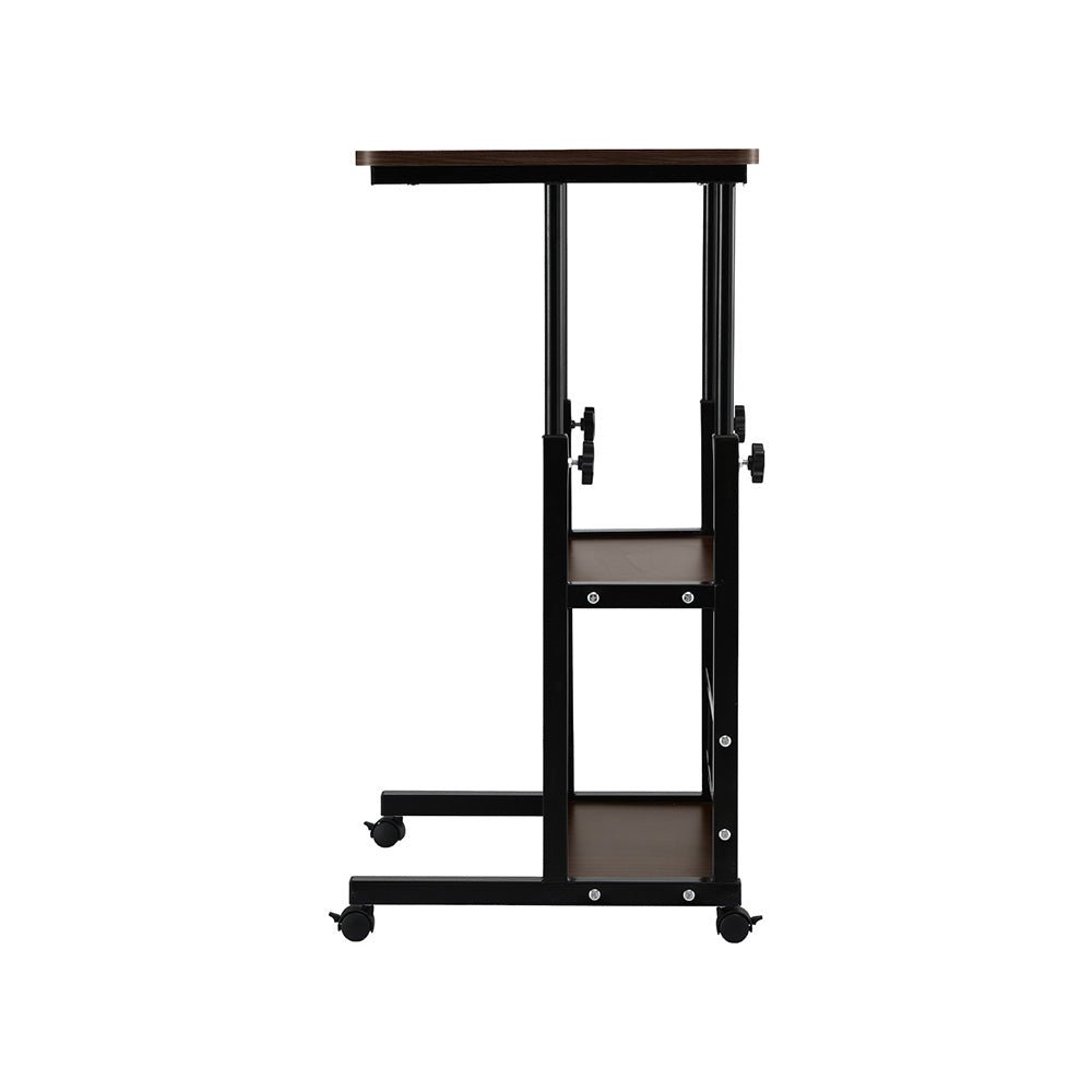 Laptop Desk Height Adjustable Mobile Workstation Computer Desks 60CM - Electronics > Computer Accessories > Laptop Stands - Rivercity House & Home Co. (ABN 18 642 972 209) - Affordable Modern Furniture Australia