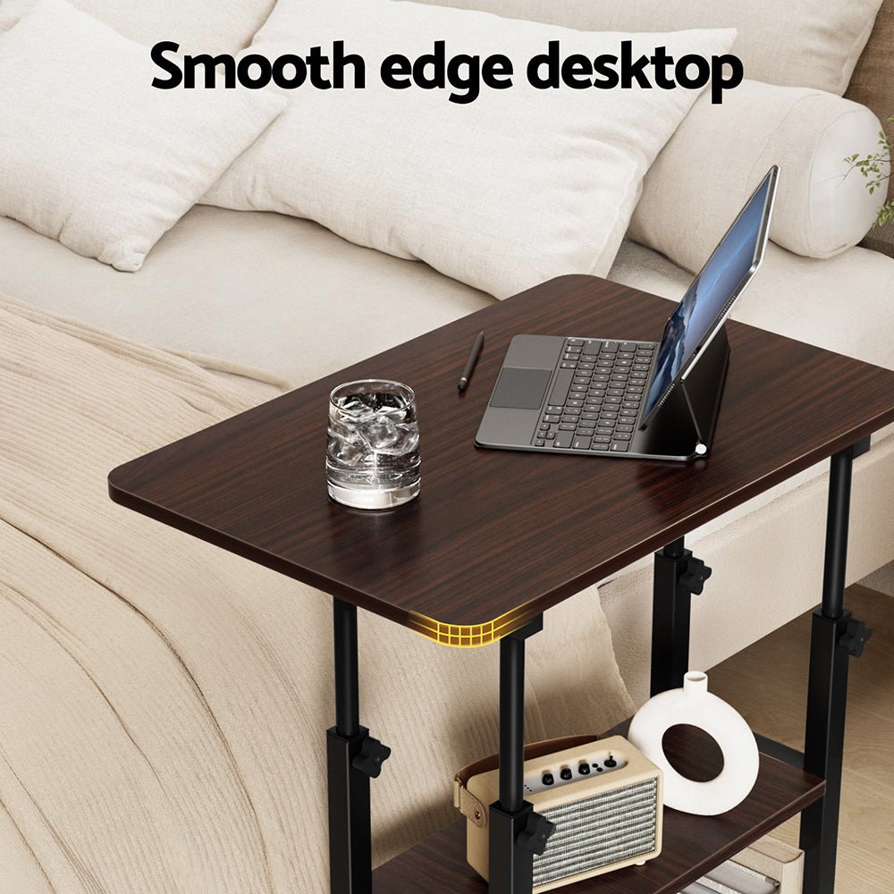 Laptop Desk Height Adjustable Mobile Workstation Computer Desks 60CM - Electronics > Computer Accessories > Laptop Stands - Rivercity House & Home Co. (ABN 18 642 972 209) - Affordable Modern Furniture Australia