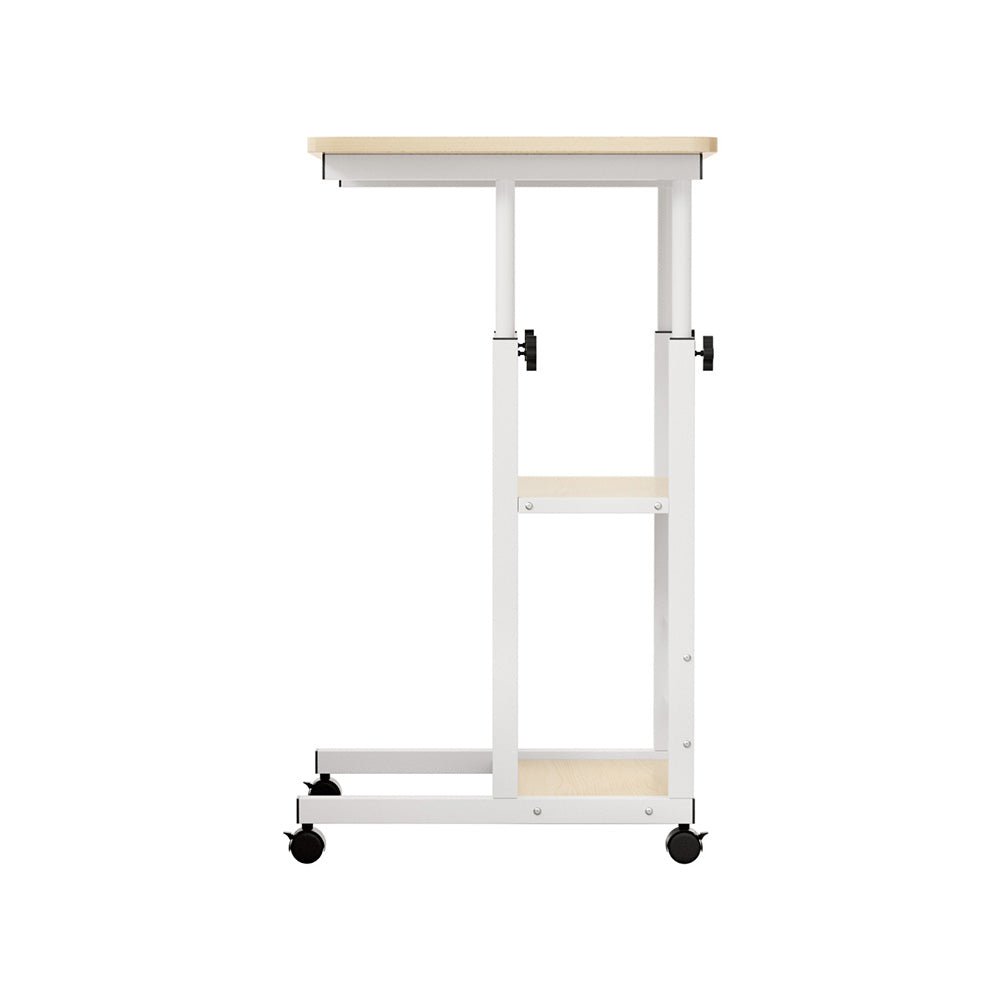 Laptop Desk Height Adjustable Mobile Workstation Computer Desks 60CM - Electronics > Computer Accessories > Laptop Stands - Rivercity House & Home Co. (ABN 18 642 972 209) - Affordable Modern Furniture Australia