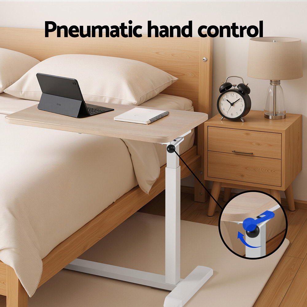 Laptop Desk Height Adjustable Mobile Workstation Computer Desks 70CM - Electronics > Computer Accessories > Laptop Stands - Rivercity House & Home Co. (ABN 18 642 972 209) - Affordable Modern Furniture Australia